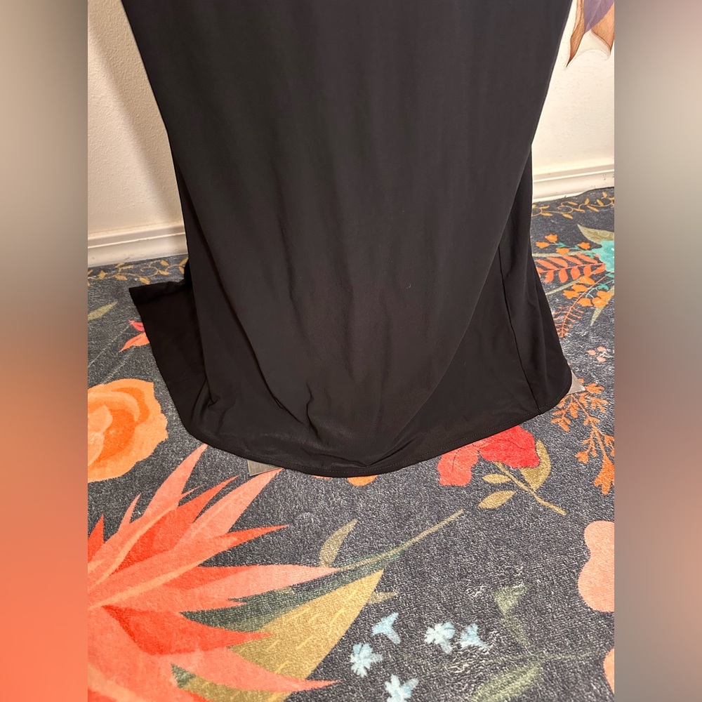 New Magda Butrym Plunging Gown in Black maxi backless strapless cutout small - Picture 7 of 16